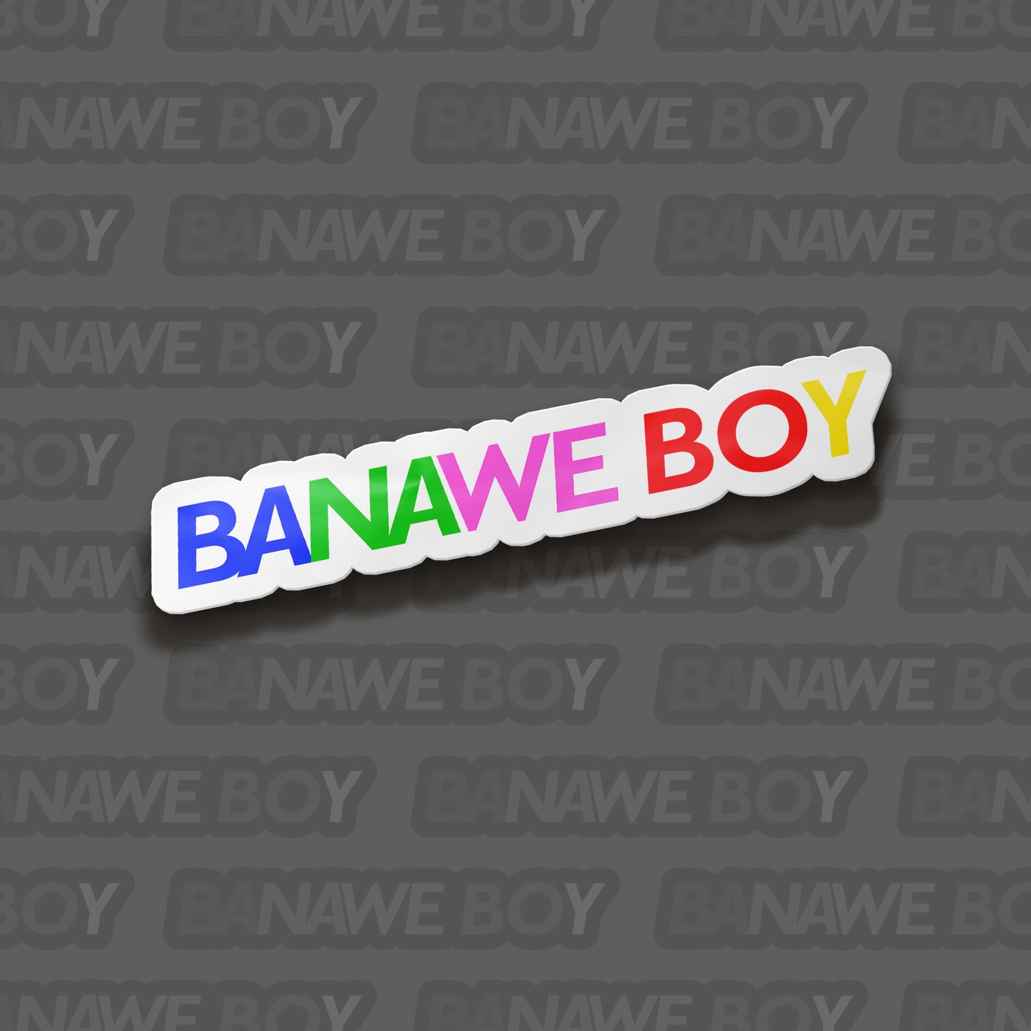 OG BANAWEBOY RAINBOW WHITE